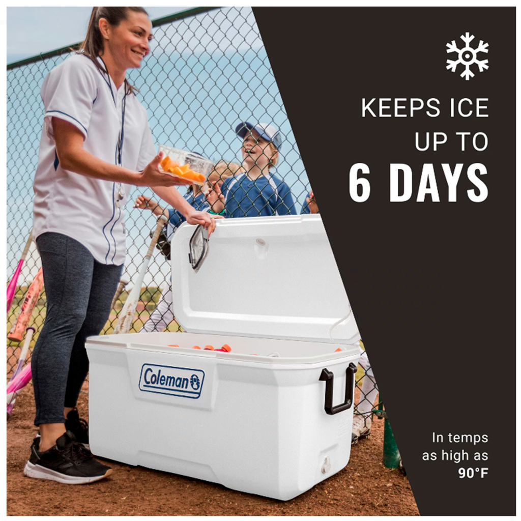Cava Coleman 316 Series Marina 114lt / 120Qt Blanca