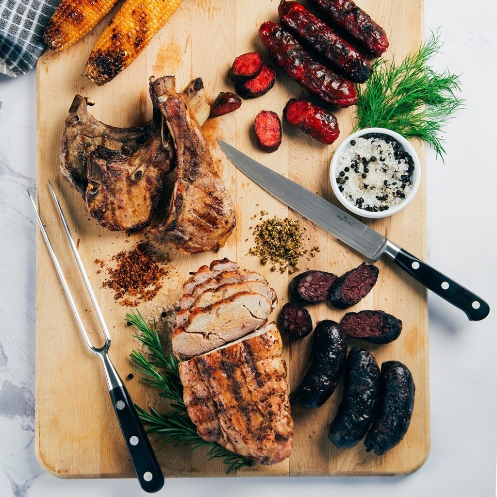 Set Cuchillo Parrilla Classic Magefesa