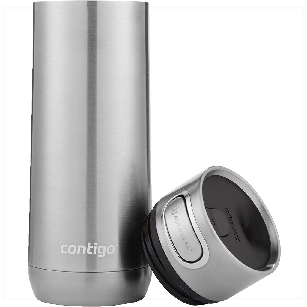 Vaso Térmico Contigo Luxe Autoseal 16oz Plateado