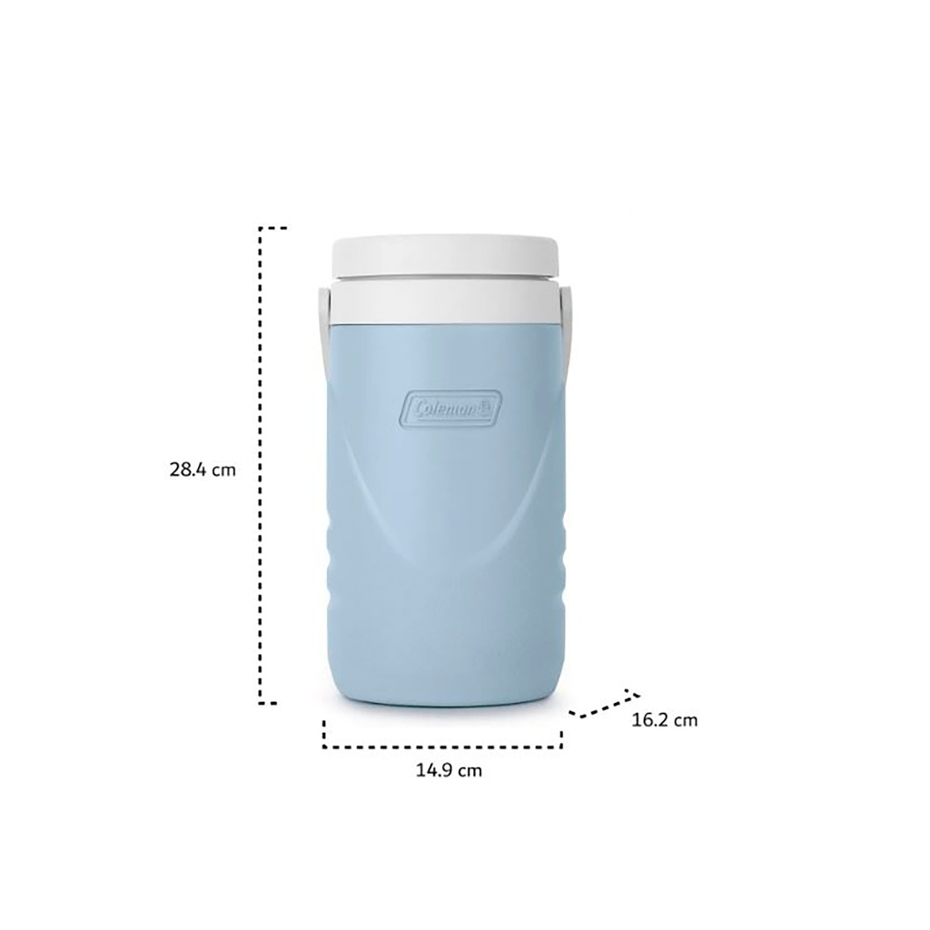 Termo 1/2 galón Coleman Chiller™ Azul claro