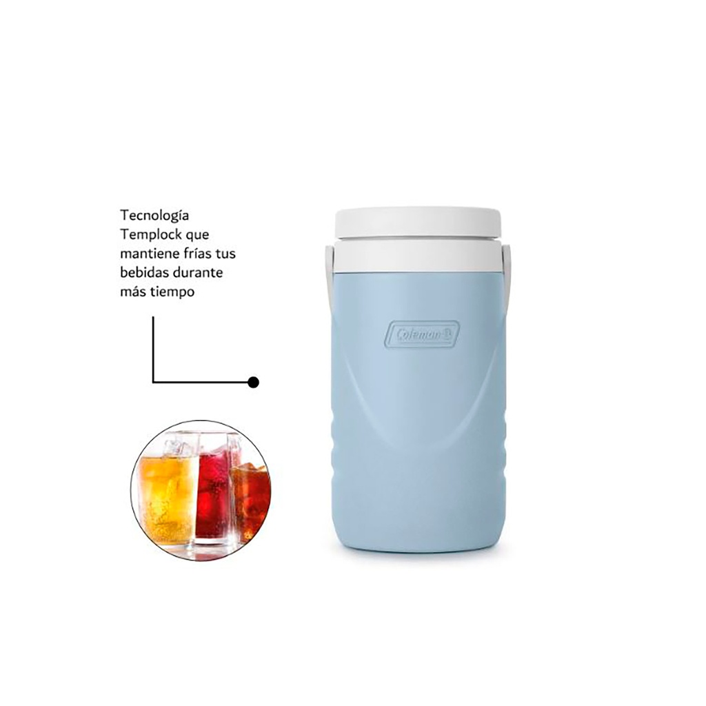 Termo 1/2 galón Coleman Chiller™ Azul claro