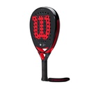 Raqueta de Padel Wilson Bela Team (Negro/Rojo)