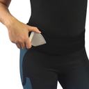 Cinturón Elástico para Correr K6 Negro