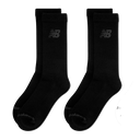 Media Alta New Balance Unisex 2 Pack Negro