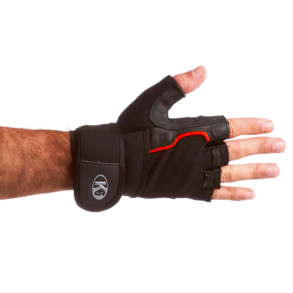 Guantes para Pesas K6 Ice Border Rojo