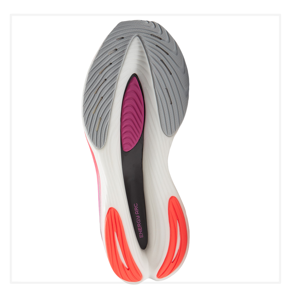 Zapato de Mujer New Balance FuelCell SuperComp Elite v3 Blanco/Rosado