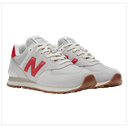 Zapato de Hombre New Balance Lifestyle 574 Gris/Rojo