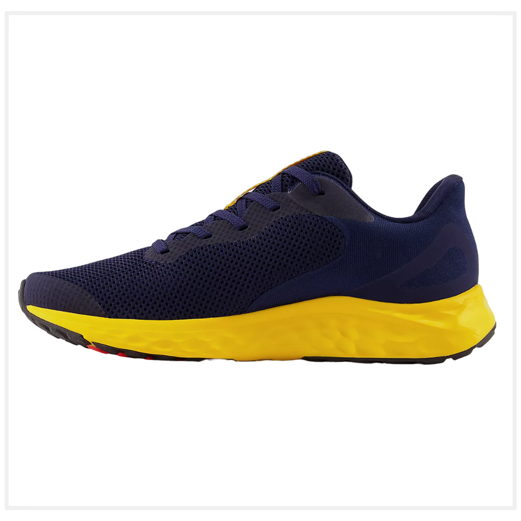 Zapato de Niño New Balance Fresh Foam Arishi v4 Azul Marino/Anaranjado