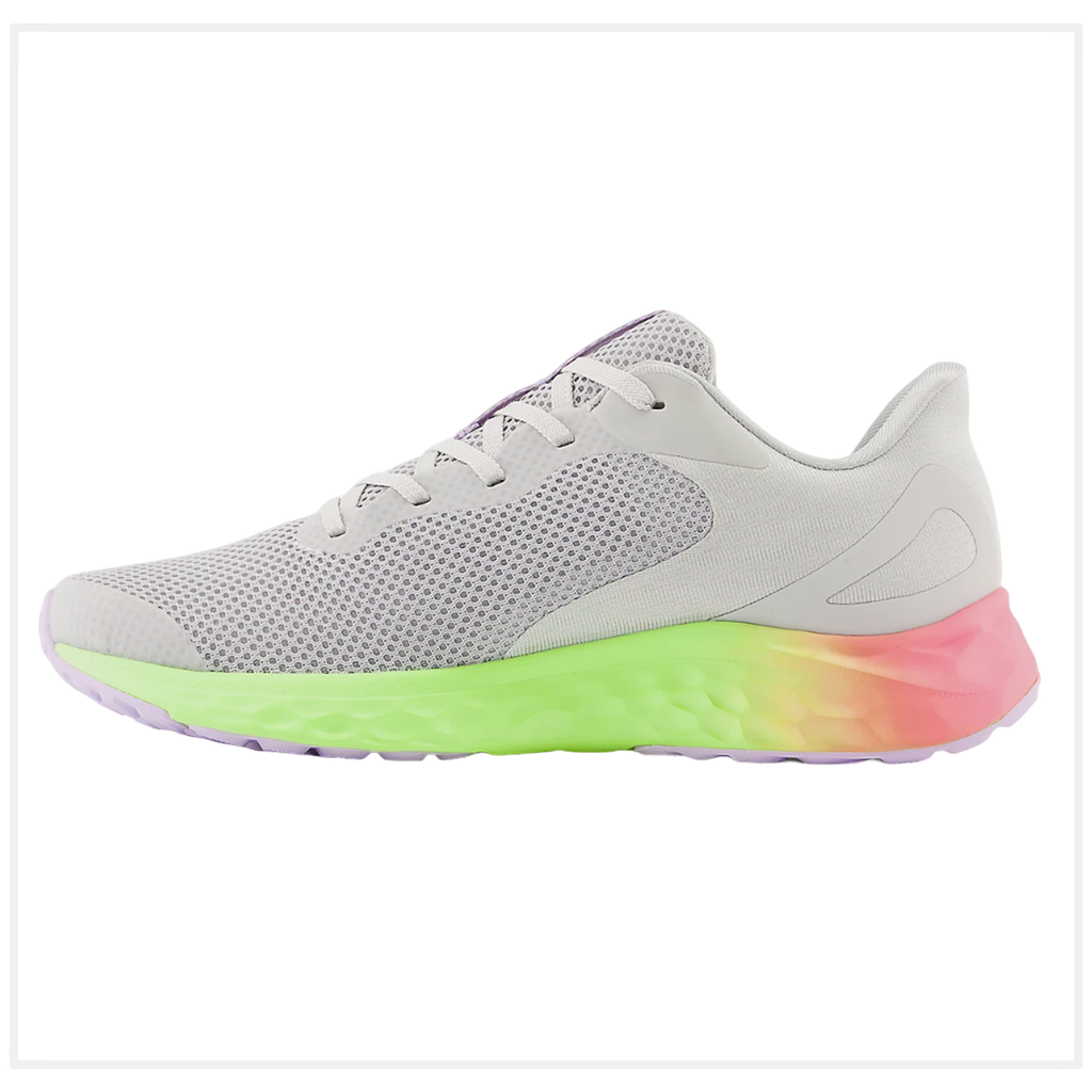 Zapato de Niña New Balance Fresh Foam Arishi v4 Blanco/Rosado