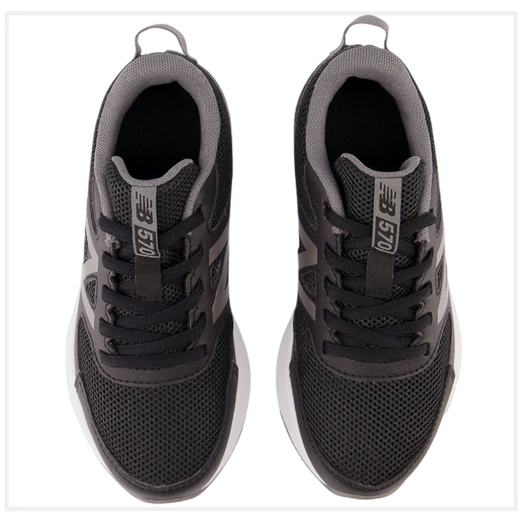 Zapato de Niño New Balance 570 Negro/Gris
