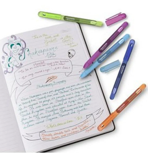 Bolígrafos Paper Mate Kilometrico Inkjoy Mini Bolsa Cx10
