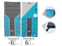 Saco de Dormir Ecology Coldtime Azul y Gris