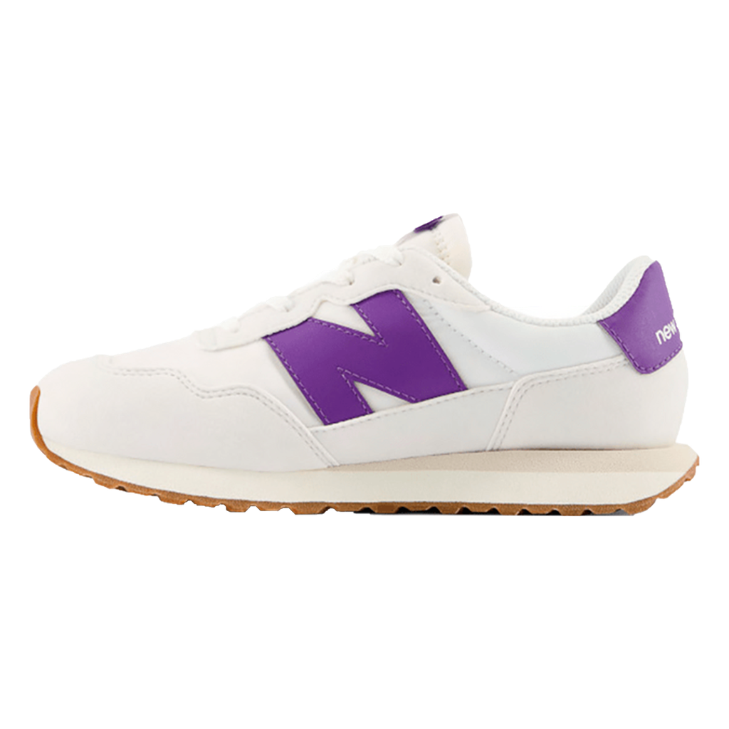 Zapato Infantil New Balance 237 Wide Blanco/Morado