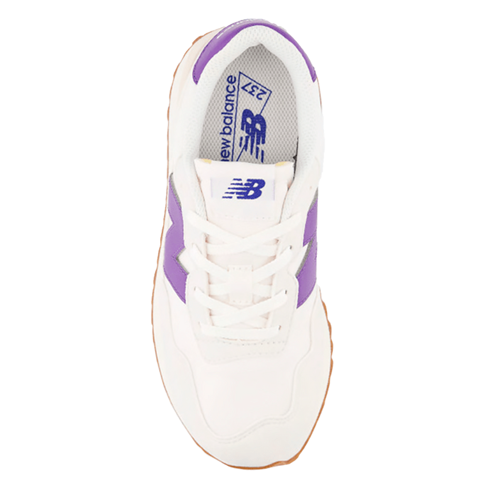 Zapato Infantil New Balance 237 Wide Blanco/Morado
