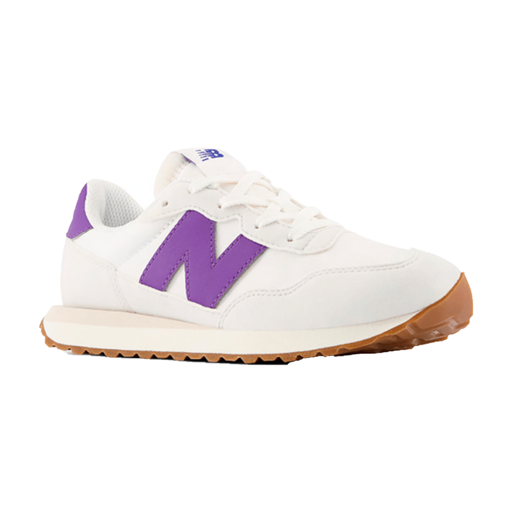 Zapato Infantil New Balance 237 Wide Blanco/Morado
