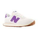 Zapato Infantil New Balance 237 Wide Blanco/Morado