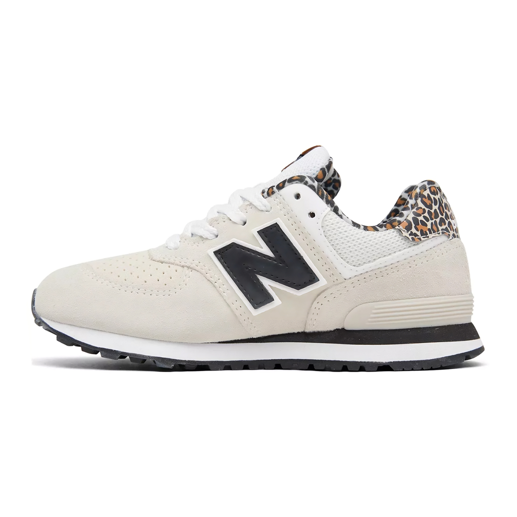 Zapato de Niña New Balance 574 Blanco/Negro