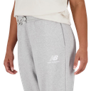 Pantalón Mono Ancho Mujer New Balance Essentials Stacked Logo French Terry