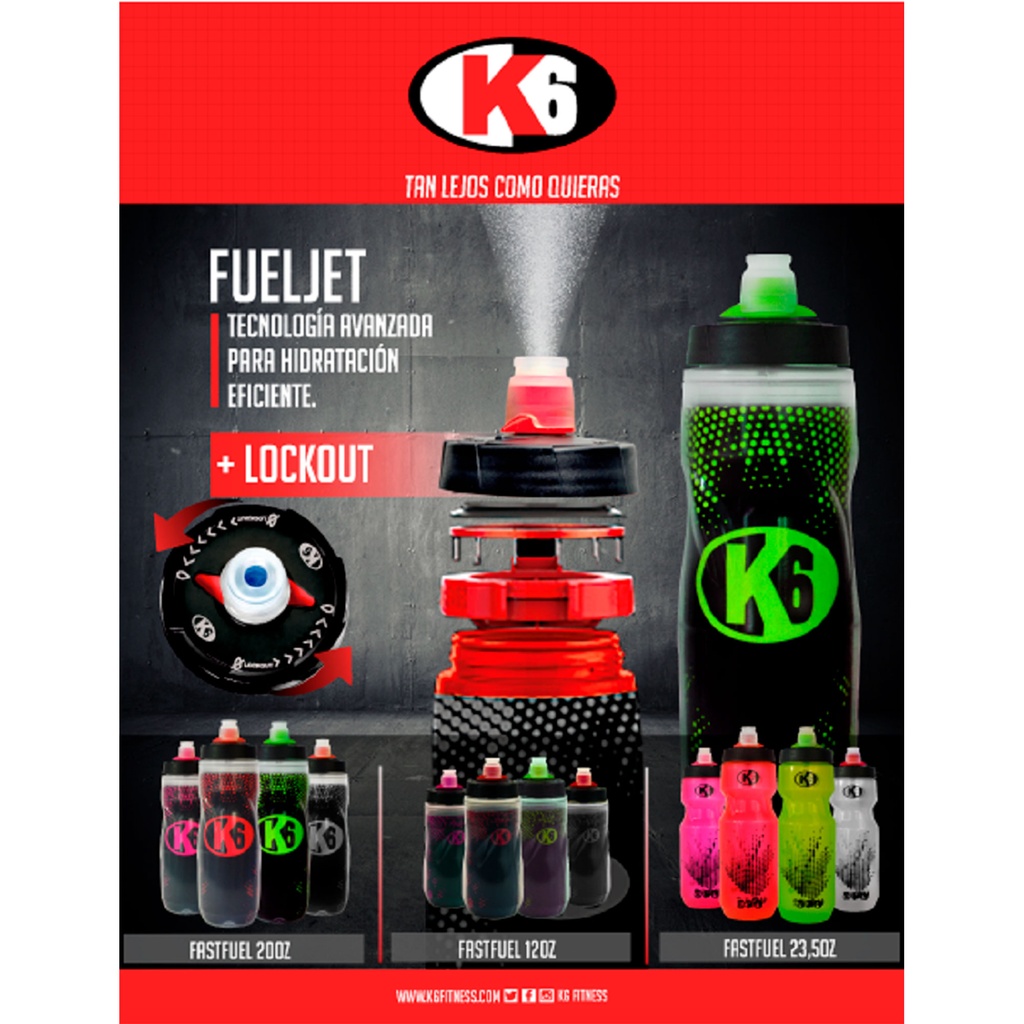 Botella de Agua K6 20 oz