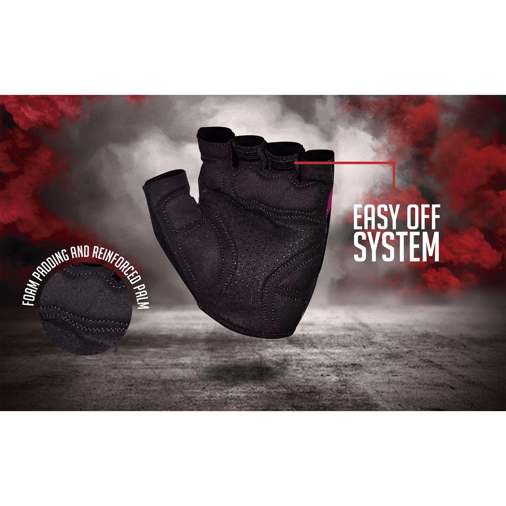 Guantes para Pesas K6 sin muñequera Lightning para Dama (S)