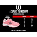 Calzado de Niña Wilson Set Kids Tns Azl Mr/Ros/Bl (T21904)