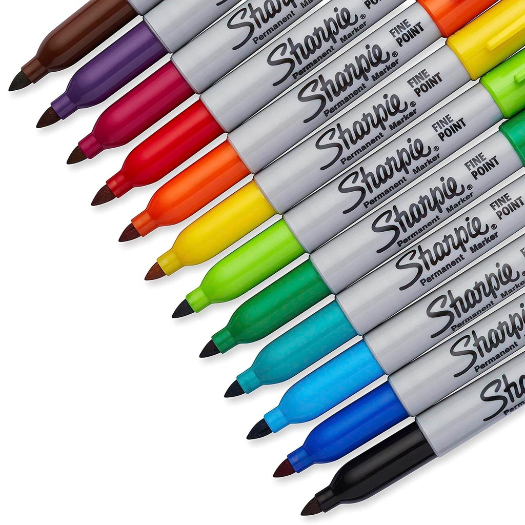 Bolígrafos Finos Sharpie Asst 23ct Brillante 19s