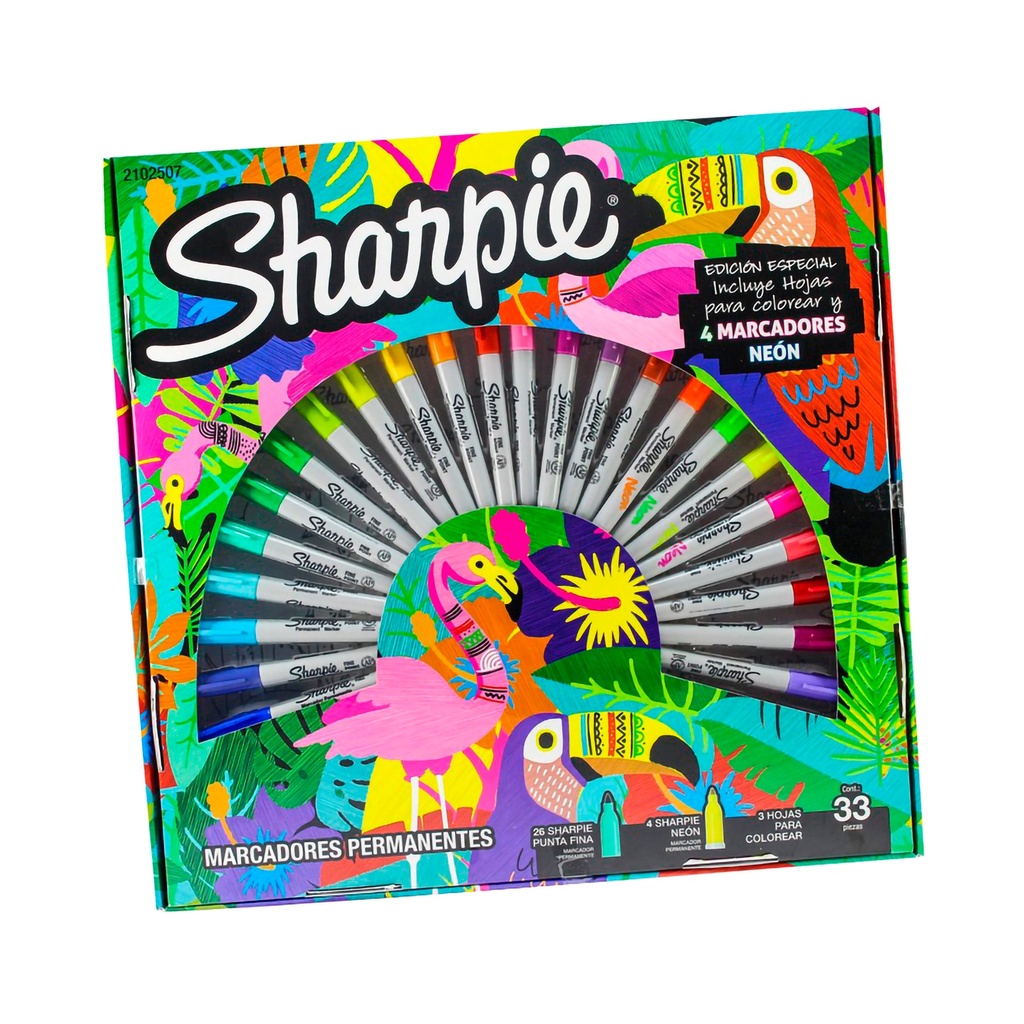 Ruleta Sharpie Tropical x30
