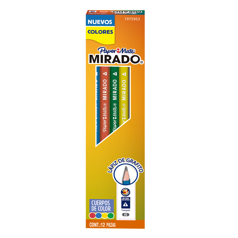 Lápiz Mirado Encantado 12CT Colores