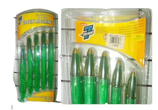 7Strand Green Machine 9" Mini 10 Pack Mg1100X-13 