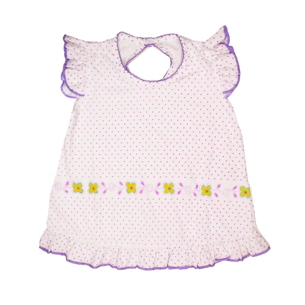 Vestido de Niña Creaciones Popchitos Morado