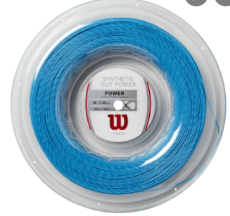 String Wilson Synthetic Gut Power 16 Reel 200m