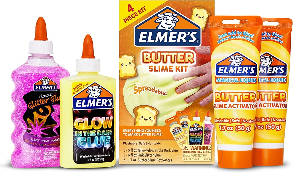 Kit Slime Elmer's Mantequila Cx4