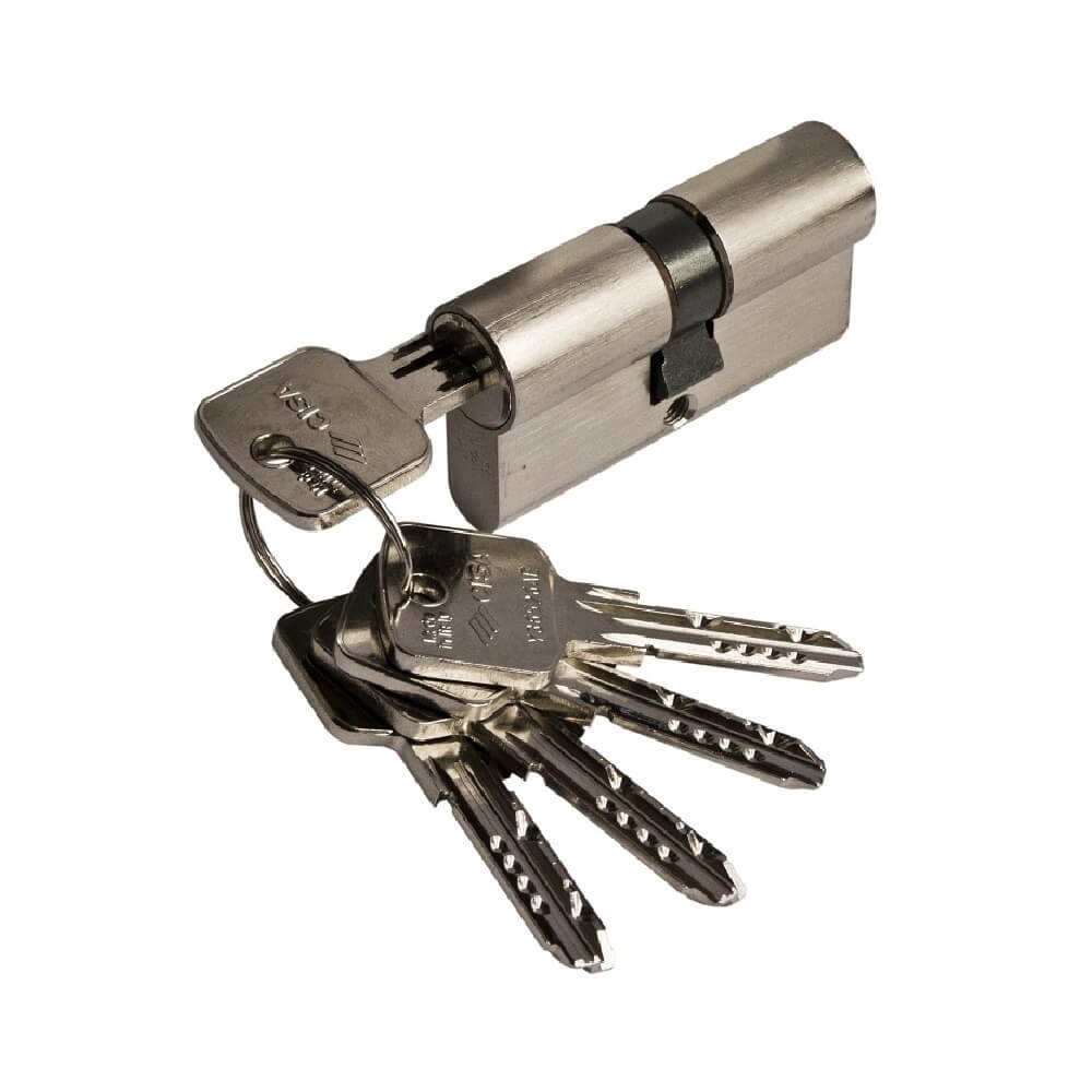 Cilindro doble de Alta Seguridad Cisa con llave punto 60 mm