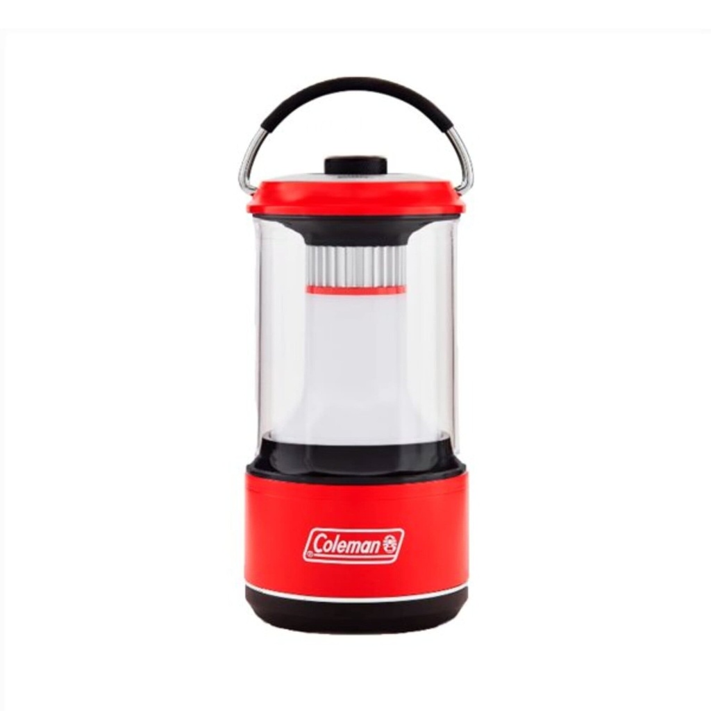 Linterna LED Camping Coleman BatteryGuard 600 lúmenes Rojo