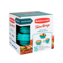Set de 16 Recipientes con tapa diferentes tamaños Azul TakeAlongs Rubbermaid (copiar)