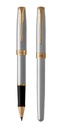 Bolígrafo Roller Parker Sonnet Acero Inoxidable Acabado Oro