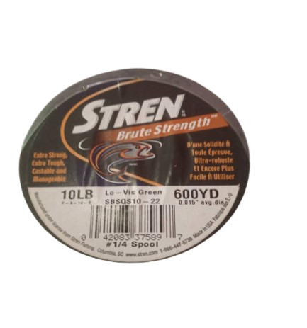 [1207249] Stren Nylon Brute Strengt 10 Lb 600 Yd Lvg