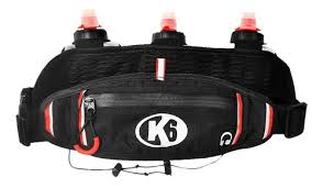 [67911] Cinturón de correr k6 con 3 botellas