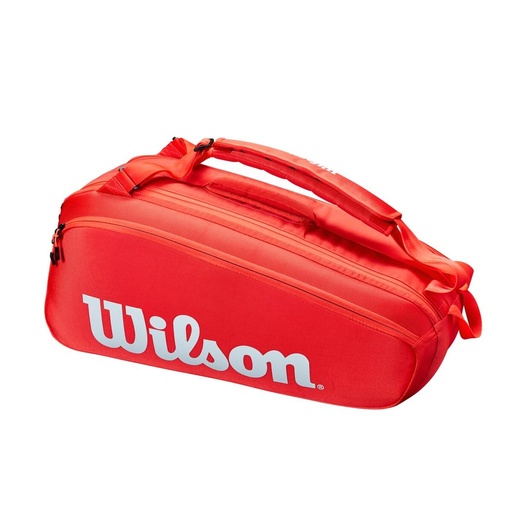 [WR8010701001] Maleta Wilson Super Tour 6 Pk Rojo