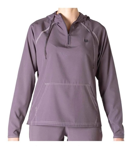 Buzo Con Capota Wilson  Flex Dama Oxford