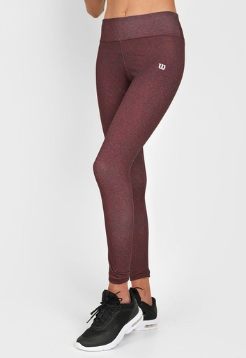 Malla Licra Wilson Jaspeada Dama 79264 Vino
