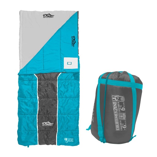 [14920] Saco de Dormir Ecology Coldtime Azul y Gris