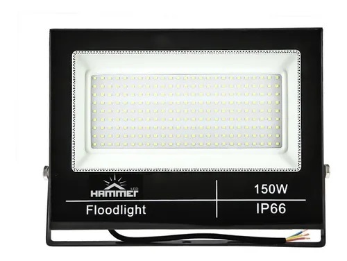 [DG-TG17150] Reflector Led Pluss Hammer Electronic 150W Ultra Fino 65K IP65 100L W 90 277 Volts PF.95 IRC 85% 40.000 Horas