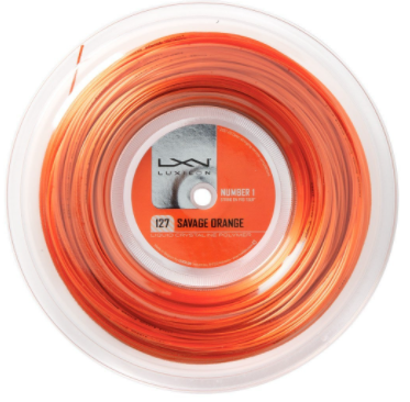 [WRZ902310] String Luxilon Savage Orange 127 reel 200m