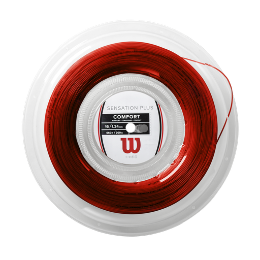 [WR830050116] Cuerda Sensation Plus 16 Wilson Negro (copiar)