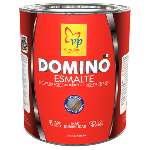 [10383480] Pintura Esmalte Satinado VP Dominó 1/4 Galón Wengue Tipo B