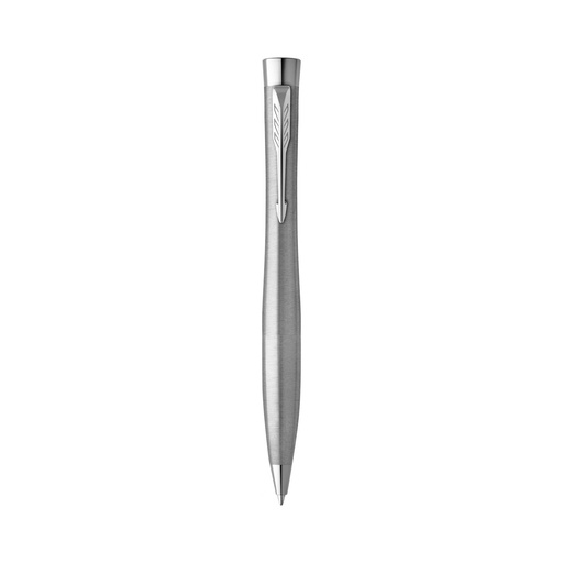 [2143641] Bolígrafo Giratorio Urban Acero Inoxidable - Acabado Cromo