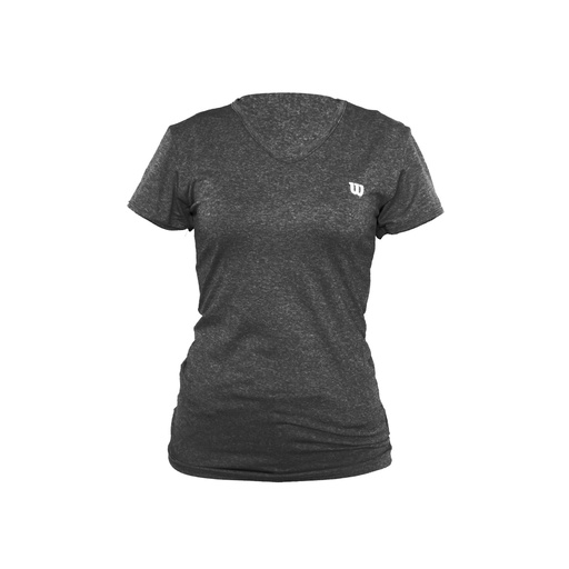 Camiseta Polyspun Wilson Cuello en V Dama 85934  (Bulto x 6 Unid. tallas surtidas)