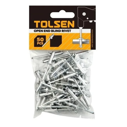 [TL0225] Remache Ciego Tolsen 50Pcs 4,8 x 16 mm