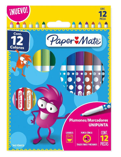 [G10106] Bolígrafo Kilometrico Paper Mate 12CT